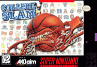 College Slam Super Nintendo US box art
